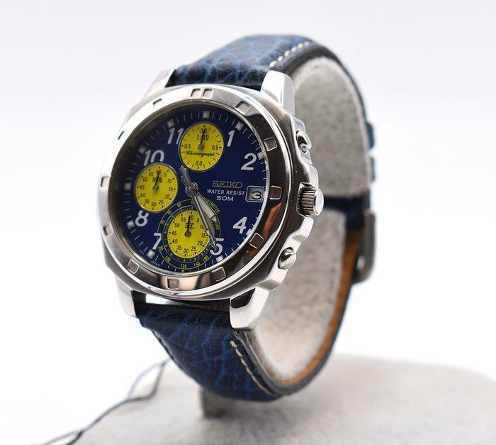 Seiko - Chronograph - Zonder Minimumprijs - V657.9010 - Date, Handtassen en Accessoires, Horloges | Antiek