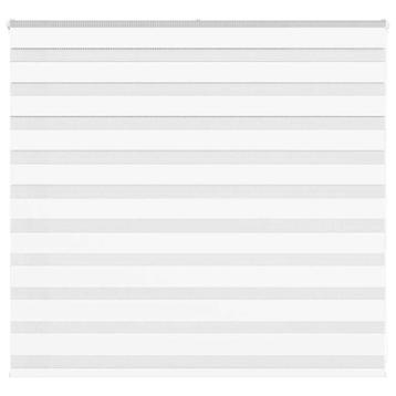 Zebra Gordijn 155x100 cm Wit - Tweede Kansje - Strak Design! beschikbaar voor biedingen