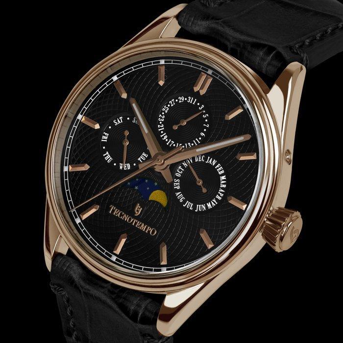 Tecnotempo - MoonMaster - Full Calendar & Moon Phase -, Handtassen en Accessoires, Horloges | Heren