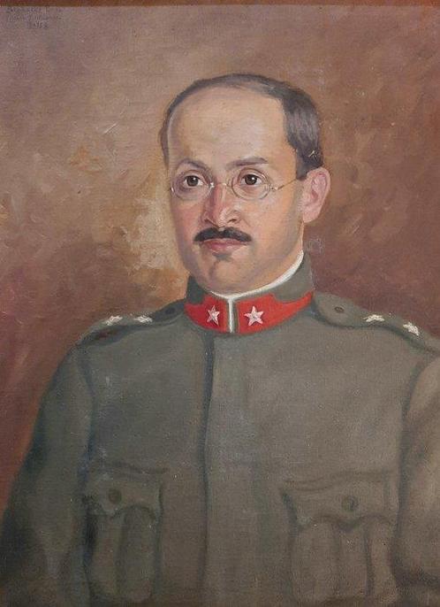 Bela Szekeres (1890-?) - Ritratto di Militare - NO RESERVE, Antiquités & Art, Art | Peinture | Classique