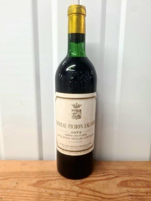1972 Pichon Comtesse Longueville - Pauillac 2ème Grand Cru, Verzamelen, Wijnen
