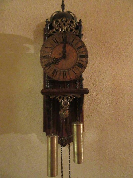 Horloge lanterne - John Smith - Laiton, Bois - 1960-1970, Antiek en Kunst, Antiek | Klokken
