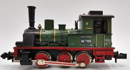 Minitrix N - 12047 - Stoomlocomotief (1) - BR89.7 – 89 7159., Hobby en Vrije tijd, Modeltreinen | N-Spoor
