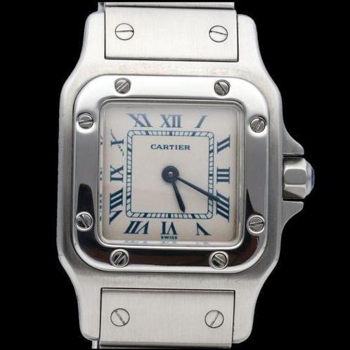Cartier Santos Galbée W20056D6 uit 2007, Handtassen en Accessoires, Horloges | Dames, Verzenden