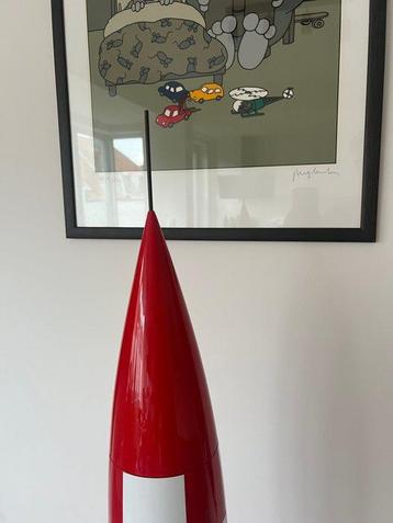 Tintin - Fusée Aroutcheff (signée par Michel Aroutcheff) - beschikbaar voor biedingen