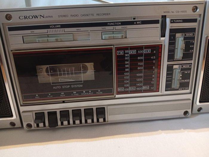 Crown - CS-1100S Draagbare radio, Audio, Tv en Foto, Radio's