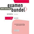 Examenbundel vwo Economie 2015/2016 vwo economie, Boeken, Schoolboeken, Verzenden, Gelezen, J.P.M. Blaas