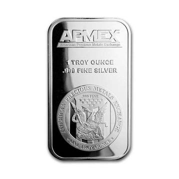 Verenigde Staten. Silver bar 20 x 1 oz APMEX 999 Fine Silver