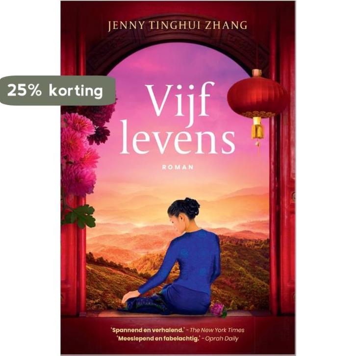 Vijf levens 9789402710472 Jenny Tinghui Zhang, Livres, Romans, Envoi