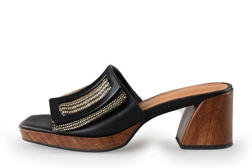 Noa Harmon Slippers in maat 38 Zwart | 5% extra korting, Kleding | Dames, Schoenen, Zwart, Zo goed als nieuw, Slippers, Verzenden