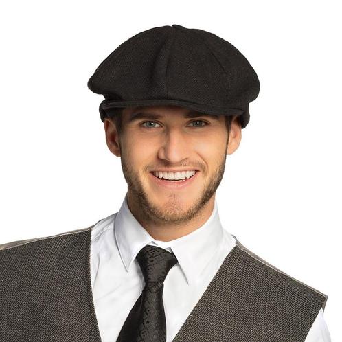 Zwarte Pet Peaky Blinders Birmingham, Hobby en Vrije tijd, Feestartikelen, Nieuw, Verzenden