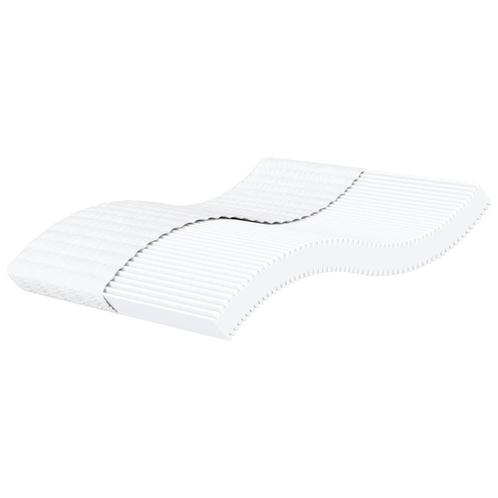 vidaXL Schuimmatras hardheid H2 H3 180x200 cm wit, Huis en Inrichting, Slaapkamer | Matrassen en Bedbodems, Nieuw, Verzenden
