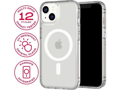 Tech21 Evo Clear - iPhone 14/iPhone 16e/iPhone 13 hoesje -, Telecommunicatie, Mobiele telefoons | Apple iPhone, Zo goed als nieuw