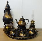 C Kurz & Co - Koffieservies (8) - Gelria tin - Tin - Koffie