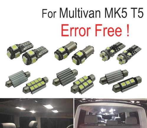 KIT 18 AMPOULES LED INTÉRIEUR POUR VOLKSWAGEN VW MULTIVAN MK, Auto-onderdelen, Verlichting, Verzenden