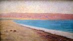 Emil Uhl (born in 1864) - Dead Sea in the Palestine, Antiquités & Art