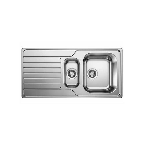 Spoelbak Uitstortgootsteen Blanco Dinas 1.5B 100x50cm RVS, Doe-het-zelf en Bouw, Sanitair, Overige typen, Nieuw, Ophalen of Verzenden