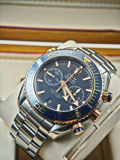 Omega - Seamaster Planet Ocean 600 M Co-Axial Master, Handtassen en Accessoires, Horloges | Heren