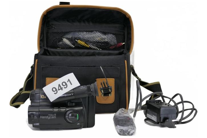 Sony CCD-TR360 | Video8 Camcorder | ORIGINAL HOLDER, Audio, Tv en Foto, Videocamera's Analoog, Verzenden