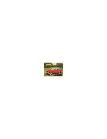 1956 VOLVO AMAZON LEAFLET NEDERLANDS, Livres, Ophalen of Verzenden