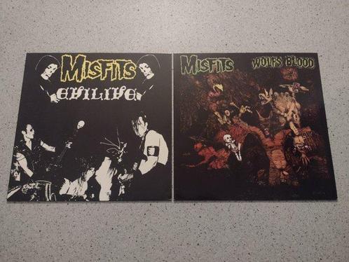 Misfits - 2x Vinyl Items - Evilive - Earth A.D./Wolfs blood, Cd's en Dvd's, Vinyl Singles