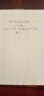 Papa Benedetto XIV E Dottori in Teologia - Riflessioni sopra, Nieuw