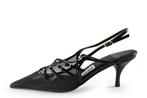 Steve Madden Slingbacks in maat 38 Zwart, Verzenden, Zwart, Steve Madden, Zo goed als nieuw