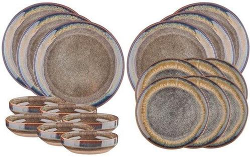 Tweedekans | GENESIS Essentials Servies - 18 stuks - Basalt, Huis en Inrichting, Keuken | Servies, Ophalen of Verzenden