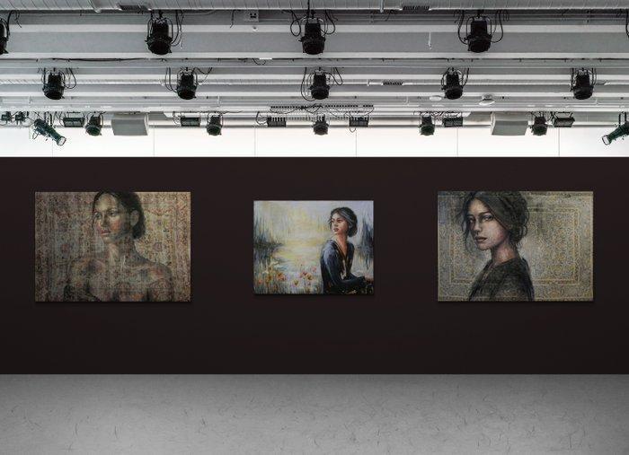 Jacqueline Klein Breteler - Where the river flows.,, Antiek en Kunst, Kunst | Schilderijen | Modern