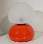 Lampe de table - Style champignon - Aluminium patiné - verre, Antiek en Kunst