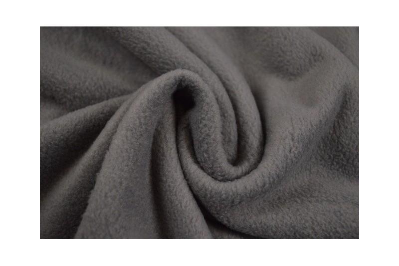 feedback keten Beïnvloeden ② 10 meter fleece stof - Donkergrijs - 100% polyester — Stoffen en Lappen —  2dehands