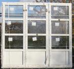 pvc terrasraam , raam , chassis 255 x 233 wit / antraciet, Doe-het-zelf en Bouw, Raamkozijnen en Schuifdeuren, Kunststof, Deurkozijn