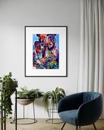 Simeon Gonzales - Tu y Yo Recogiendo Flores (NO RESERVE, Antiek en Kunst, Kunst | Schilderijen | Modern