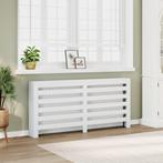 vidaXL Radiatorombouw 175x20x82 cm bewerkt hout wit, Verzenden, Nieuw