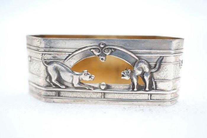 Servetring - .833 zilver - Katten, Antiek en Kunst, Antiek | Zilver en Goud
