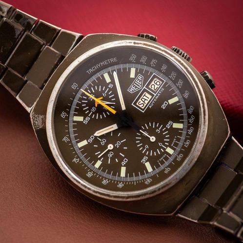 Heuer - Military - Heren - 1970-1979, Handtassen en Accessoires, Horloges | Antiek