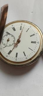 pocket - silver CYLINDRE GALONNE - pocket watch - No Reserve, Handtassen en Accessoires, Horloges | Heren, Nieuw