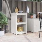 vidaXL Keuken Kast met plank Wit 55 x 55 x 92 cm Massief, Verzenden, Nieuw
