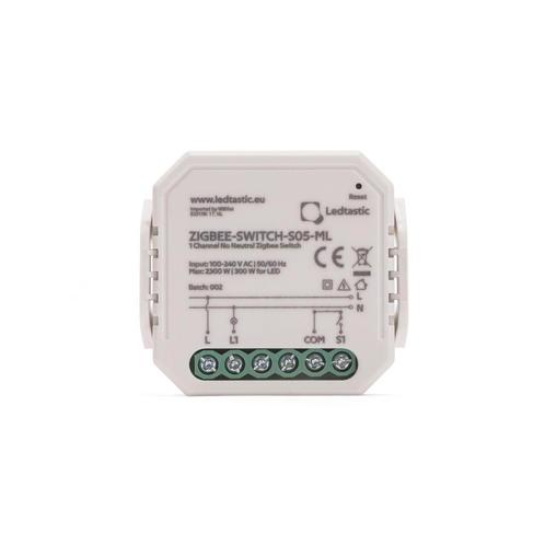 Ledtastic ZIGBEE-SWITCH-S05-ML slimme schakelaar - Zigbee, Hobby en Vrije tijd, Elektronica-componenten, Verzenden