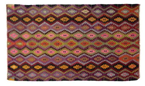 Usak - Kelim - 275 cm - 165 cm - Kilim noué à la main, Huis en Inrichting, Stoffering | Tapijten en Vloerkleden