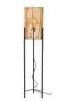 JANTINE Vloerlamp E27 Licht hout