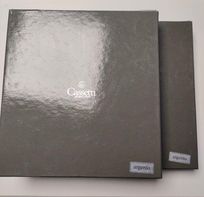 Cassetti Firenze - Ménagère pour 12 personnes - Argent 925, Antiek en Kunst, Antiek | Zilver en Goud