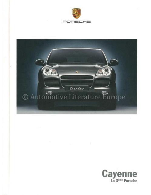 2004 PORSCHE CAYENNE HARDCOVER BROCHURE FRANS, Boeken, Auto's | Folders en Tijdschriften, Ophalen of Verzenden