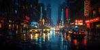 Iconica - Midnight Drive · XXL, Antiek en Kunst, Kunst | Schilderijen | Modern