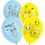 Pokemon Ballonnen 28cm 6st, Hobby & Loisirs créatifs, Articles de fête, Verzenden