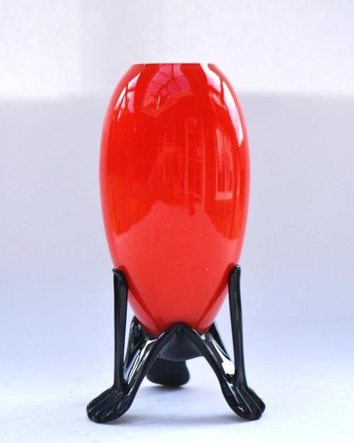 Vase - Verre, Antiek en Kunst, Antiek | Glaswerk en Kristal