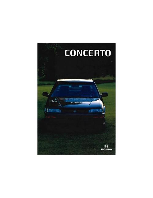 1993 HONDA CONCERTO BROCHURE NEDERLANDS, Livres, Autos | Brochures & Magazines