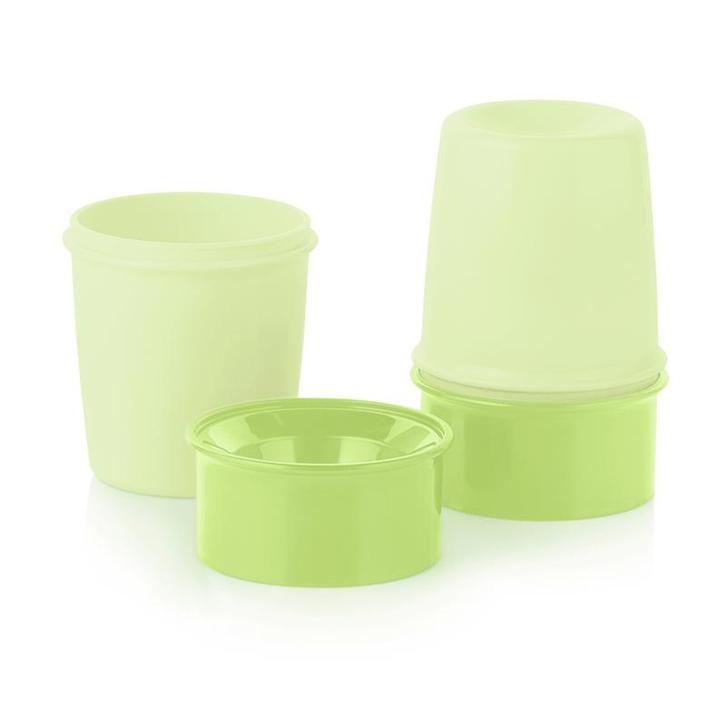 Tupperware 2 Eierdopjes Groen, Huis en Inrichting, Keuken | Tupperware, Nieuw, Verzenden