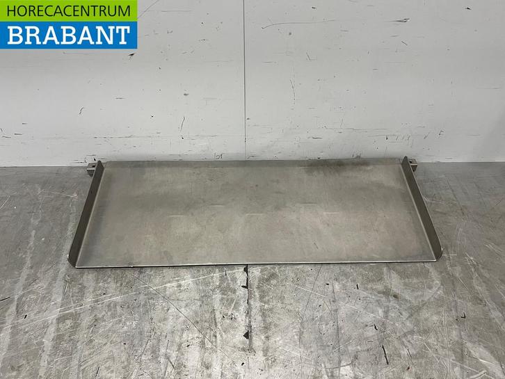 RVS Oprijplaat 125 cm Horeca Slagerij, Zakelijke goederen, Horeca | Meubilair en Inrichting, Ophalen of Verzenden