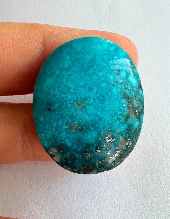 Turquoise Echte edelsteen! Topkleur Neishabour Turquoise, Collections, Minéraux & Fossiles